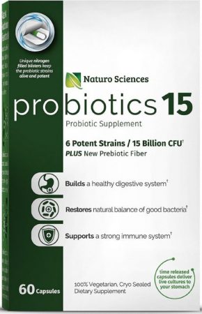 Naturo Science Probiotics 15 Billion CFU