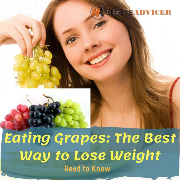 Eating Grapes: The Best Way to Lose Weight