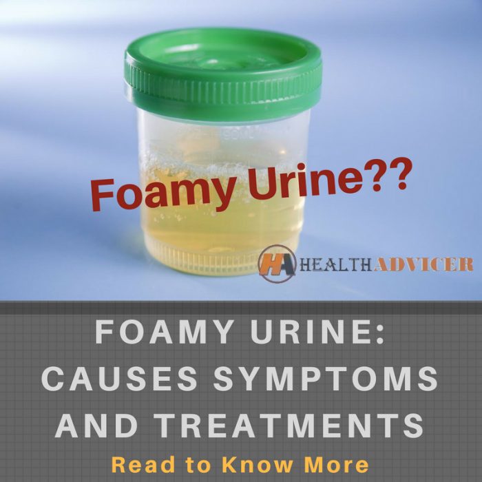 Foamy Urine