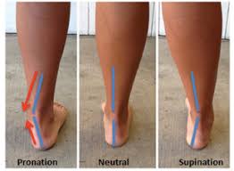 Pornation &amp; Supination of feet landing while walking