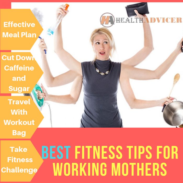 FITNESS TIPS FOR WORKING MOTHERS