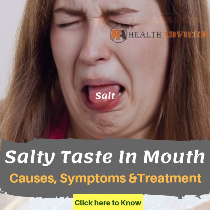 Salty Taste In Mouth