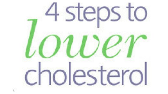 Steps To Lower Cholesterol